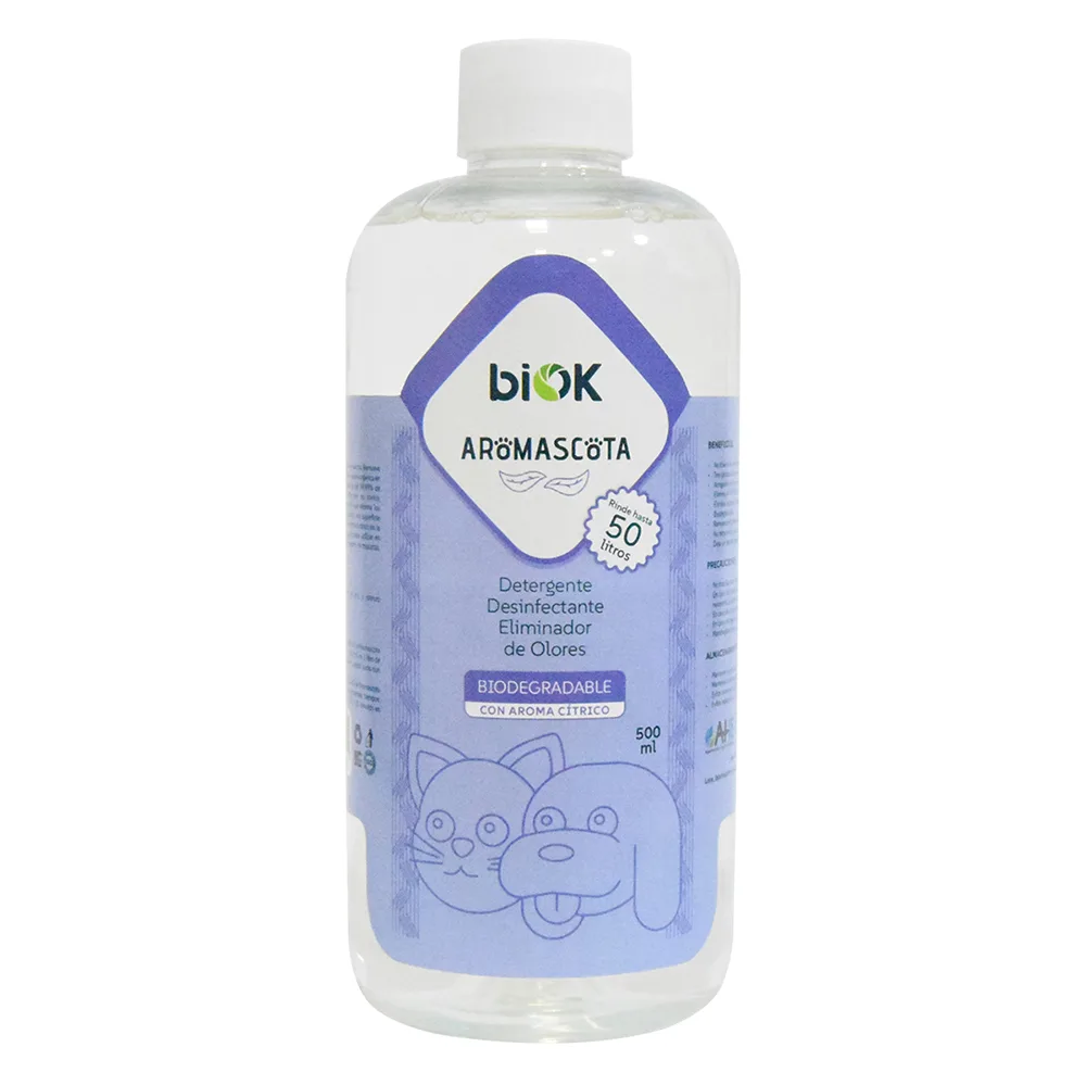 Aromascota - Detergente Eliminador De Olores Para Tu Mascota 500 ml