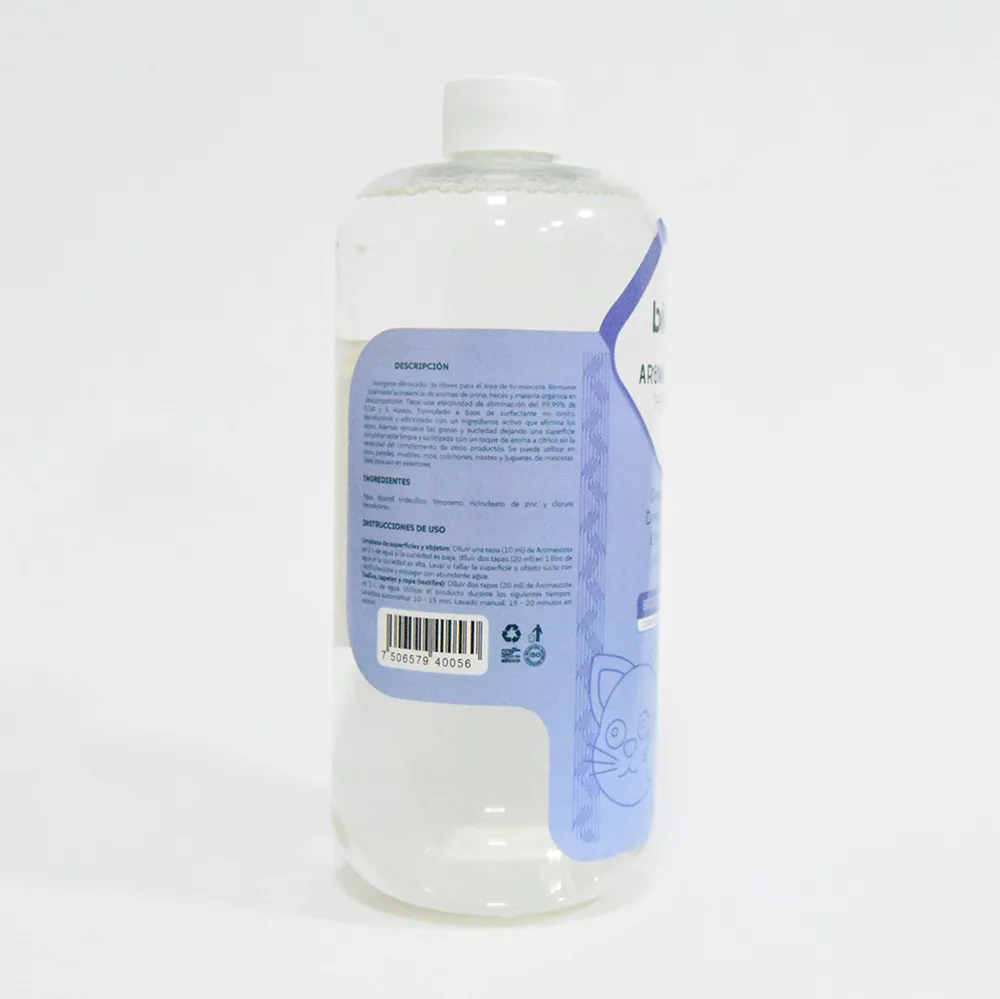 Kit - 3piezas Aromascota Detergente Eliminador De Olores Para Tu Mascota 1L - Image 5